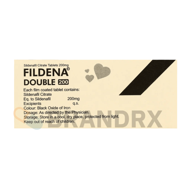 Fildena Double 200 mg Fortune Health Care - Imagen 2