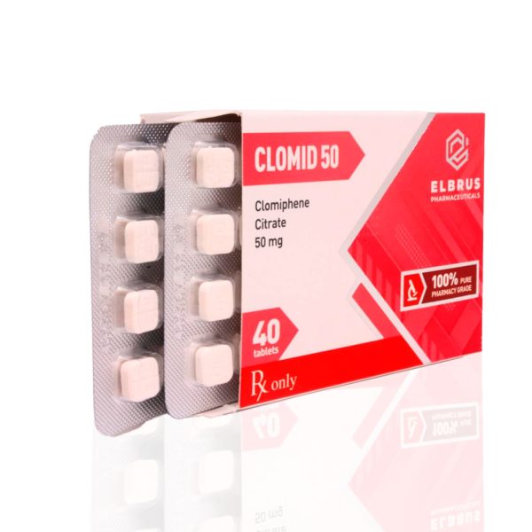 Clomid 50 mg Elbrus Pharmaceuticals - Imagen 2