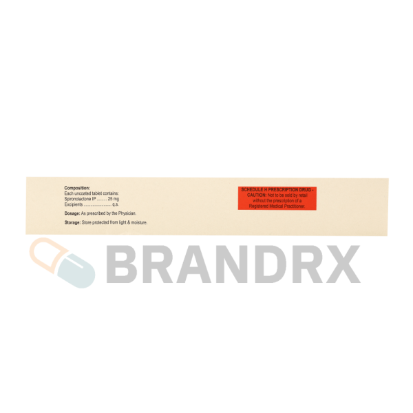 Aldactone 25 mg RPG Life Sciences Ltd. - Imagen 2
