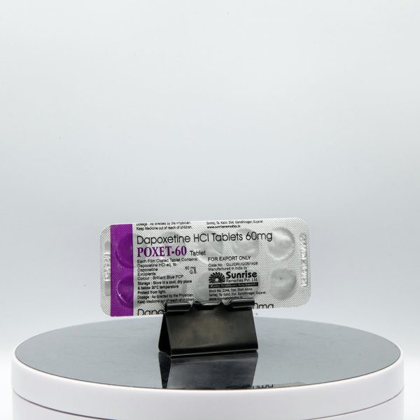 Poxet-60 (Dapoxetine HCI Tablets) 60 mg Sunrise - Imagen 2