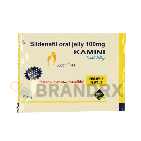 Kamini Oral Jelly Flavoured 100 mg Pharmaceutical - Imagen 3