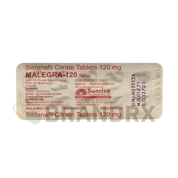 Malegra 120 mg Sunrise - Imagen 4