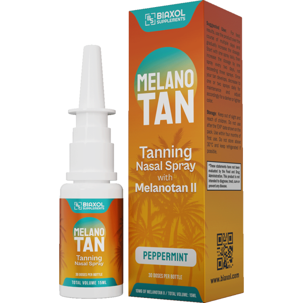 MELANOTAN II NASAL SPRAY IN BOTTLE Biaxol Supplements - Imagen 2
