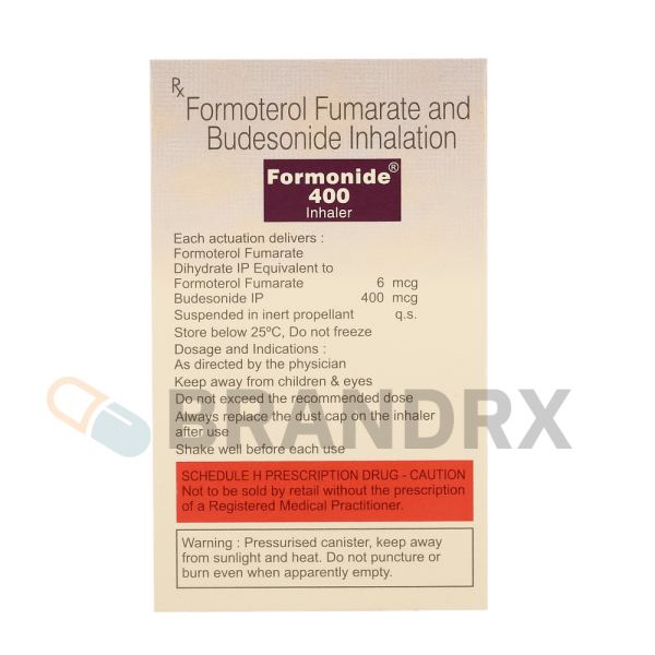 Formonide Forte Inhaler 120 MD 400 mcg Cadila Pharmaceuticals Ltd. - Imagen 4