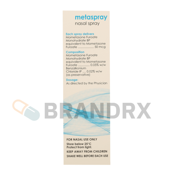Metaspray Nasal Spray 100 MD 50 mcg Cipla - Imagen 4
